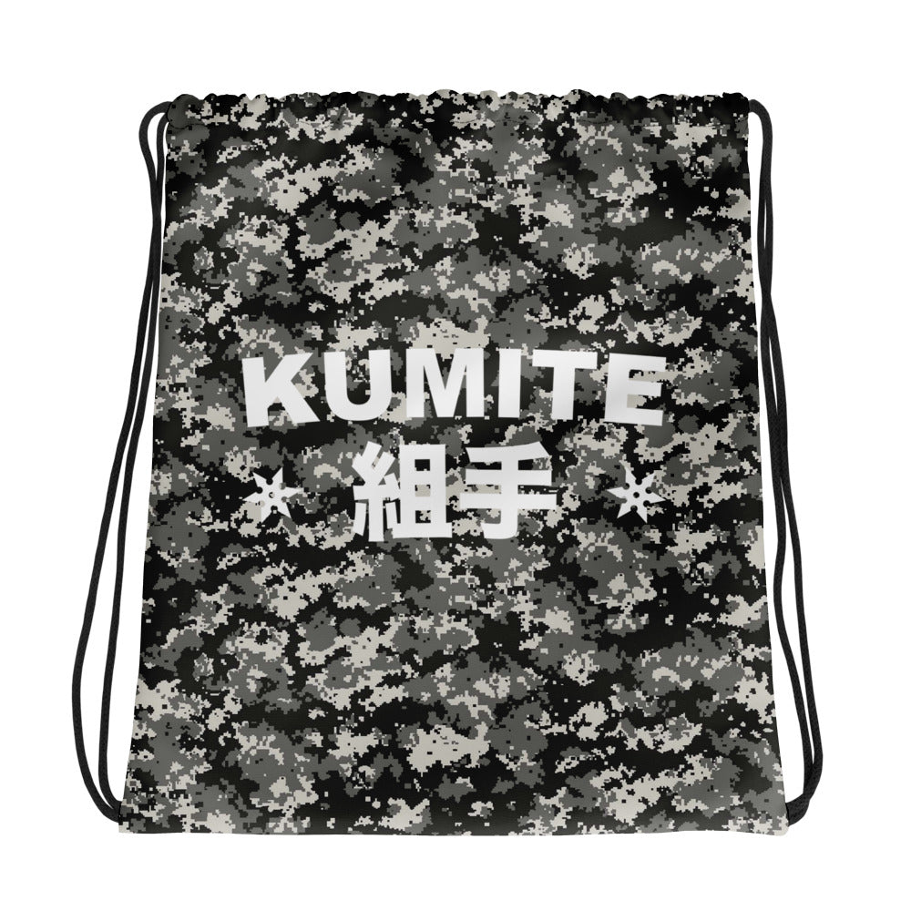 DIGITAL CAMO DRAWSTRING BAG