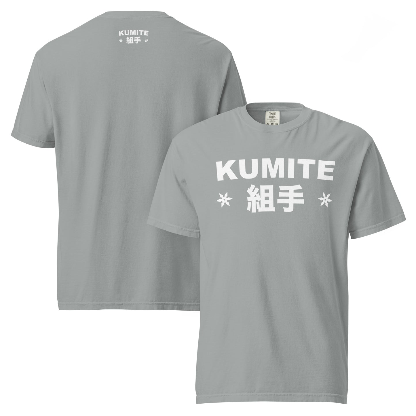 KUMITE LOGO TEE (GRANITE)