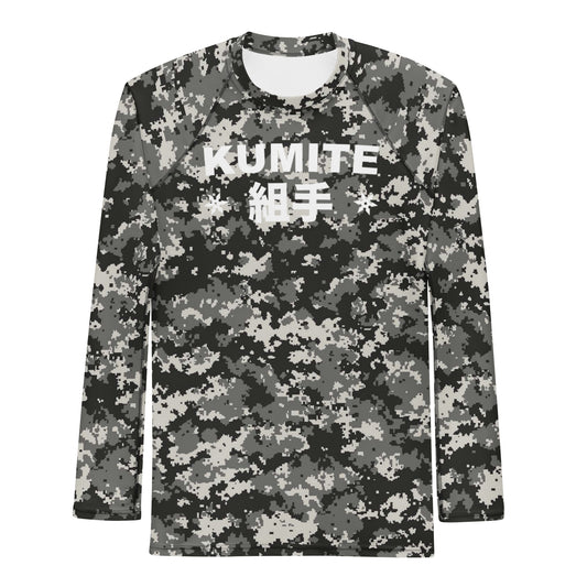 DIGITAL CAMO RASH GUARD