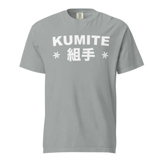 KUMITE LOGO TEE (GRANITE)