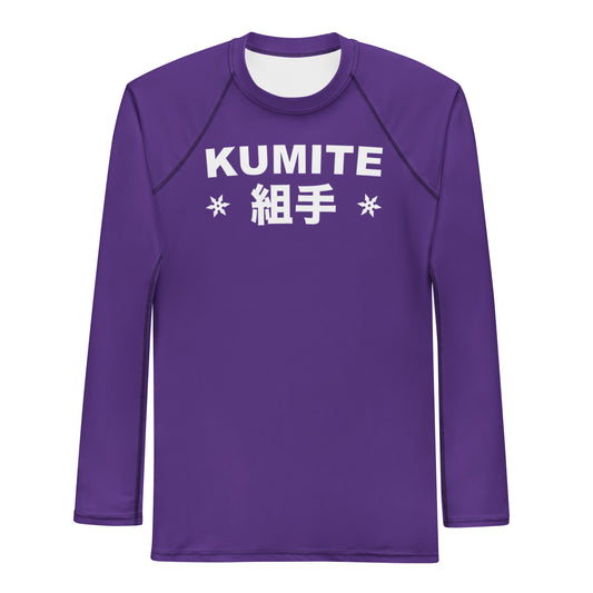 PURPLE RASH GUARD
