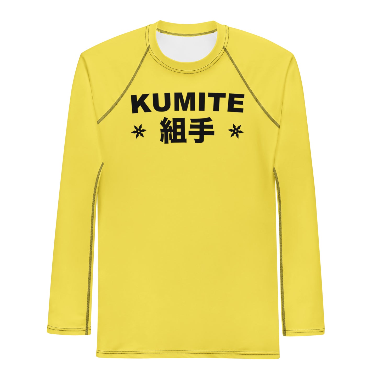 YELLOW RASH GUARD
