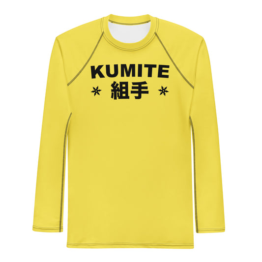 YELLOW RASH GUARD