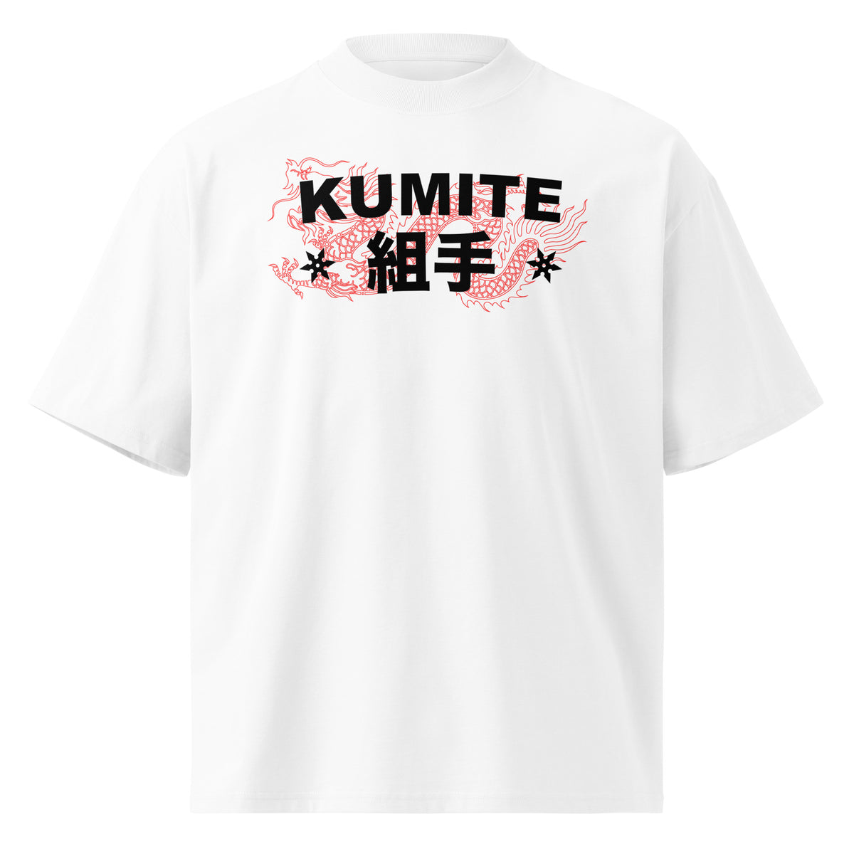 RED DRAGON OVERSIZED TEE